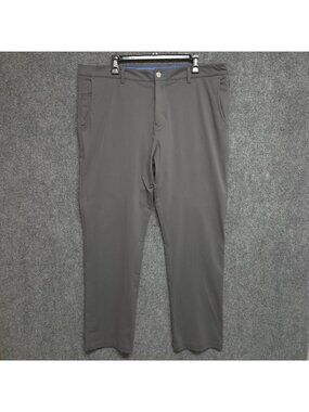 Twillory Pants Mens 38x30 Dark Gray Tailored Fit Performance Fabric Golf Casual